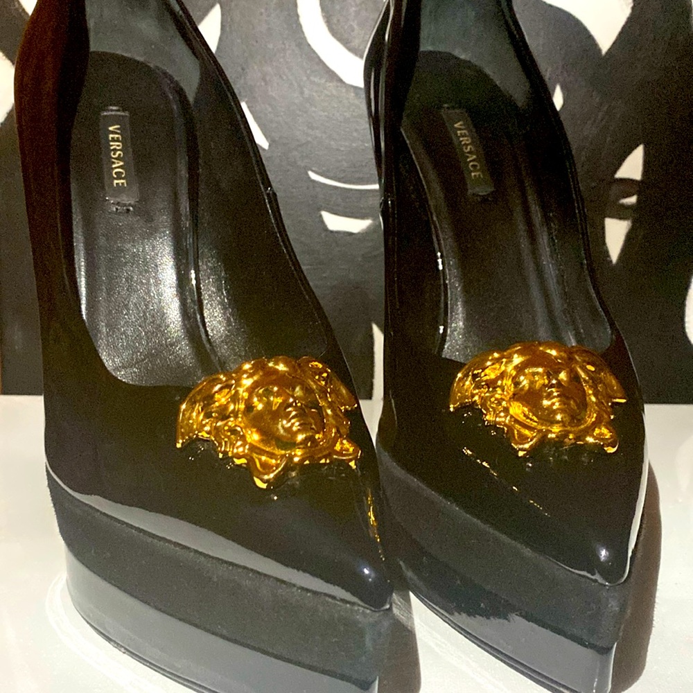 Versace Platform Pumps size 9